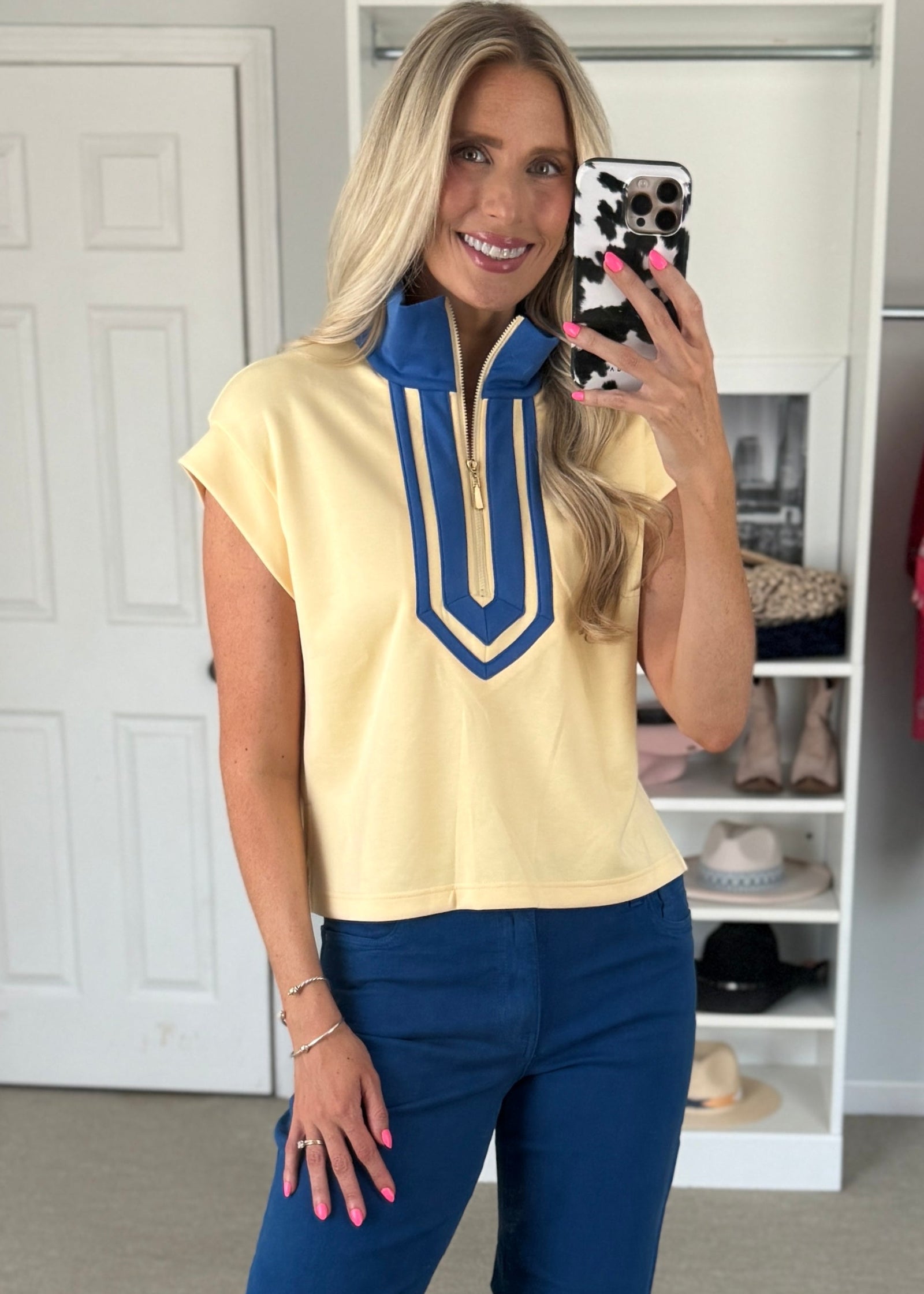 Sienna Top Yellow