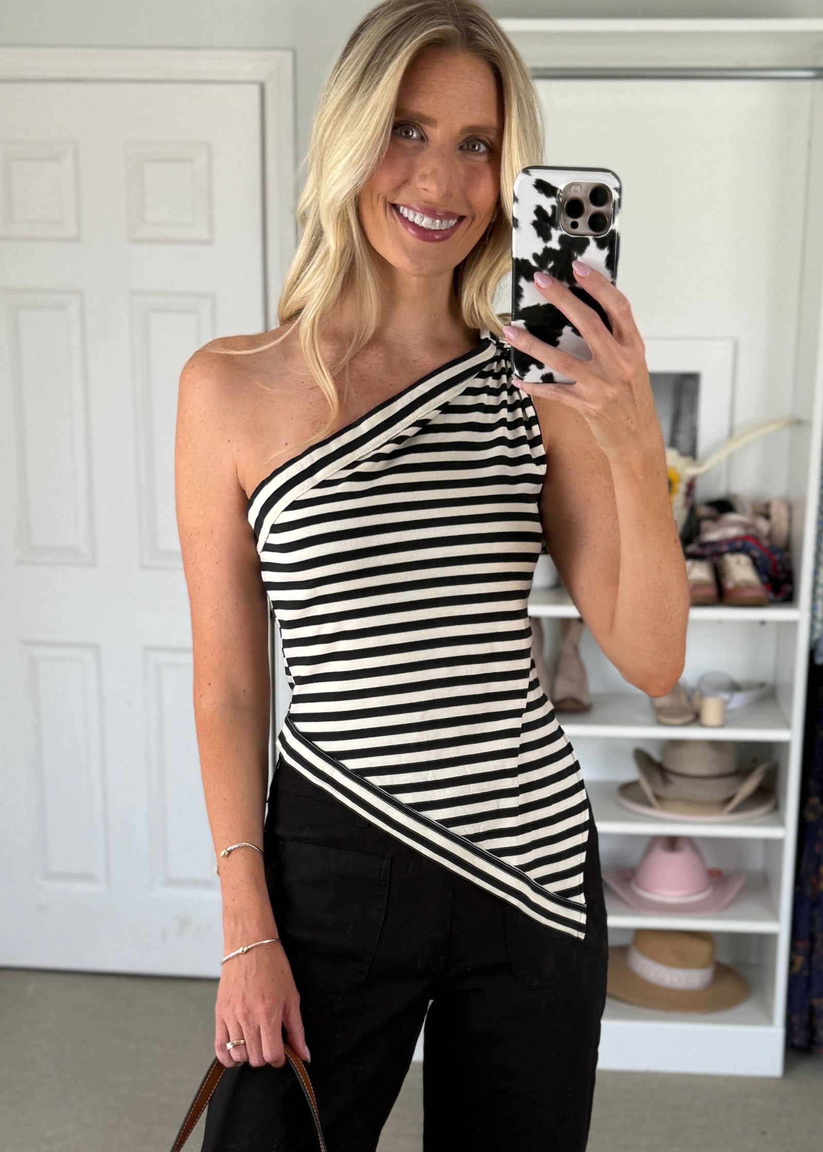 Jasmine Stripe Top