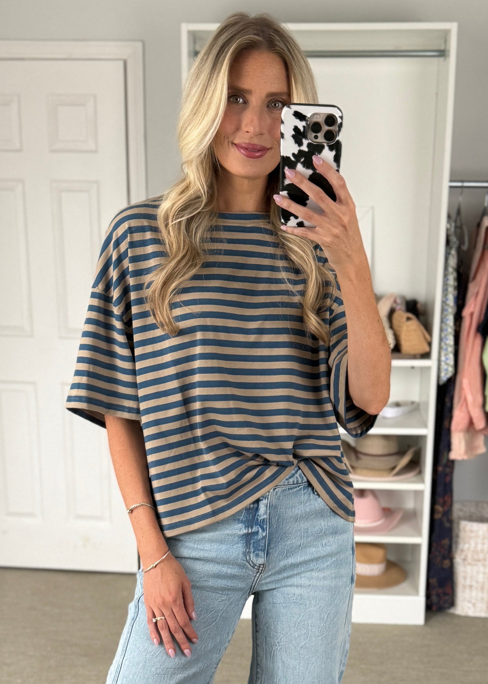 Carlinda Tee Teal