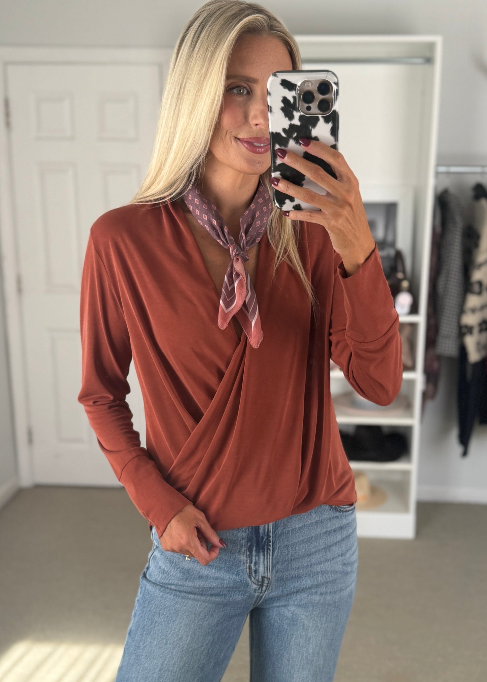 Mariette Top Rust