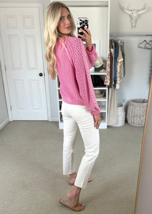 Cotton Candy Sweater