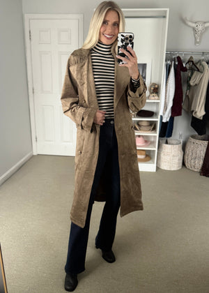 Stabler Suede Trench