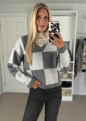 Checkers Sweater