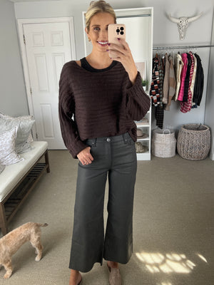 Rizzo Coated Denim