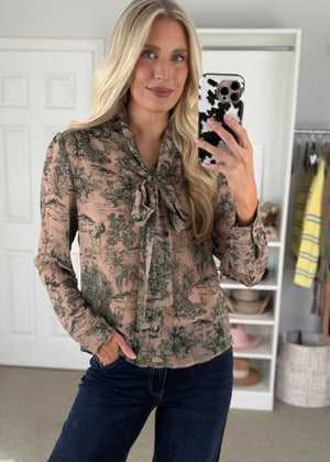 Toile de Jouy Blouse