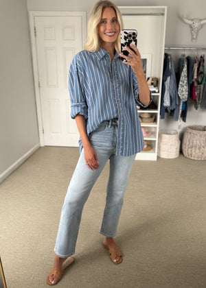Striped Varsity Shirt