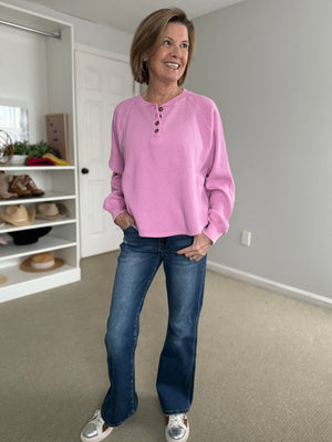 Polly Henley Pink