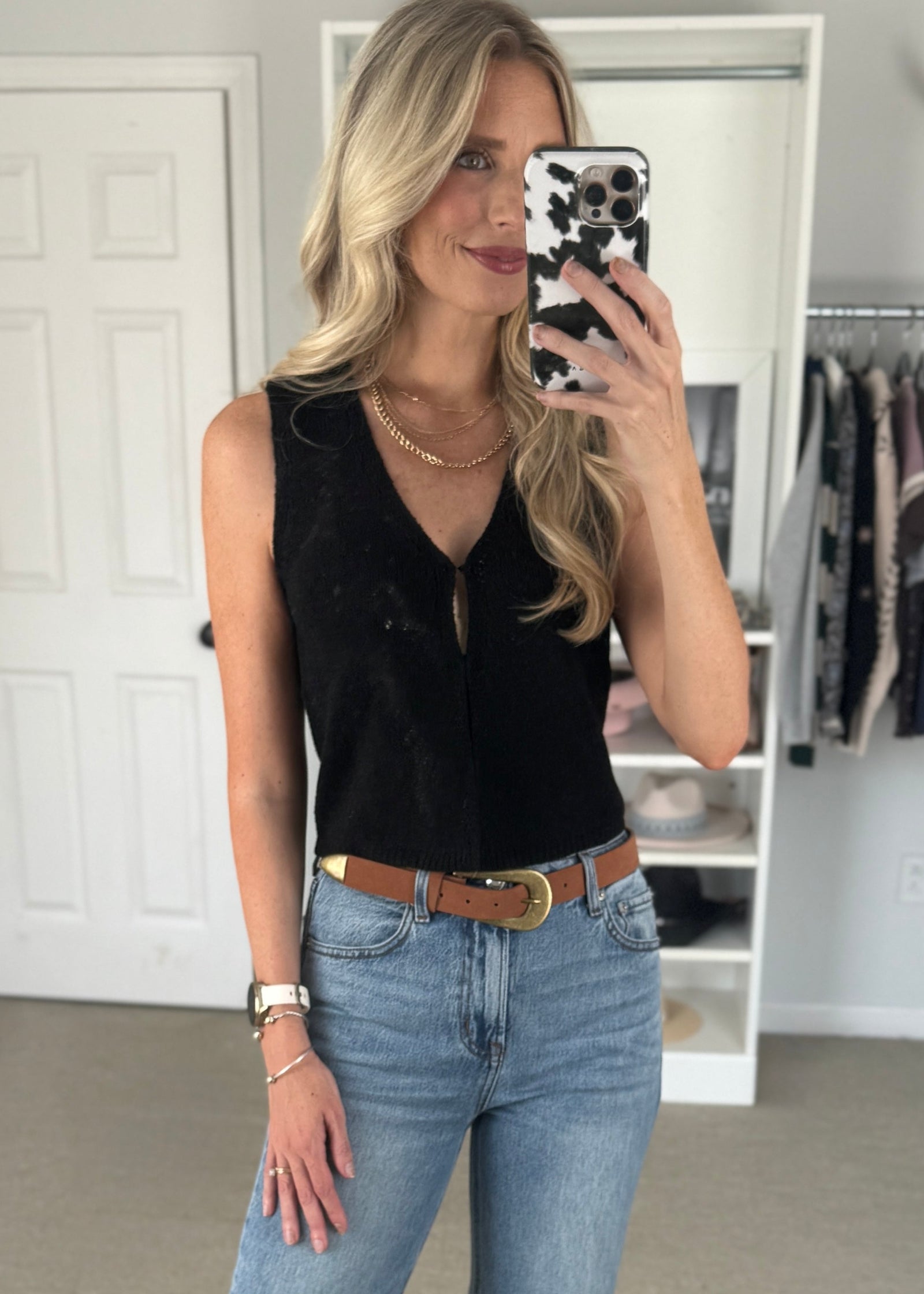Velma Vest Black