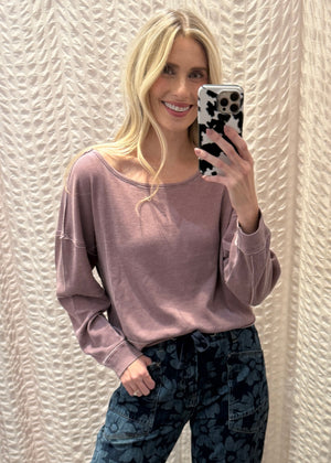 Winnie Top Dusty Mauve