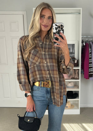 Dora Flannel Taupe