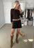 Finley Cardigan Chocolate