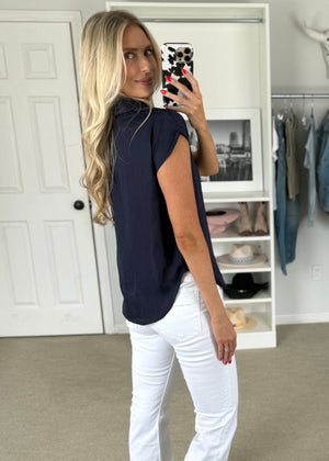 Brianna Blouse Navy