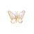 Pearl Butterfly Brooch