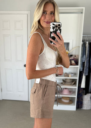 Andie Cami White