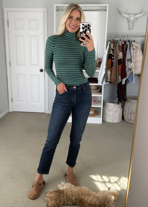 Edith Turtleneck Green