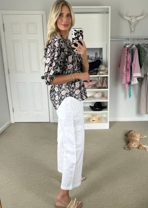 Night Blooms Blouse