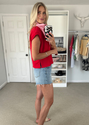 Sienna Top Red