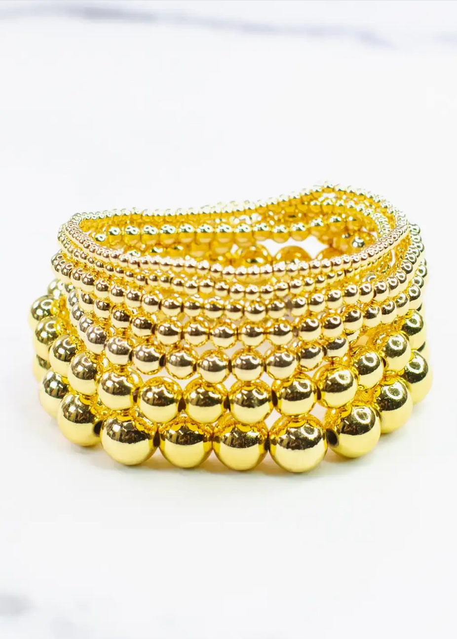 Krista Bracelet Gold 6mm