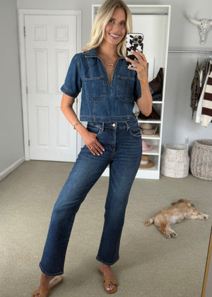 Strafford Denim Top