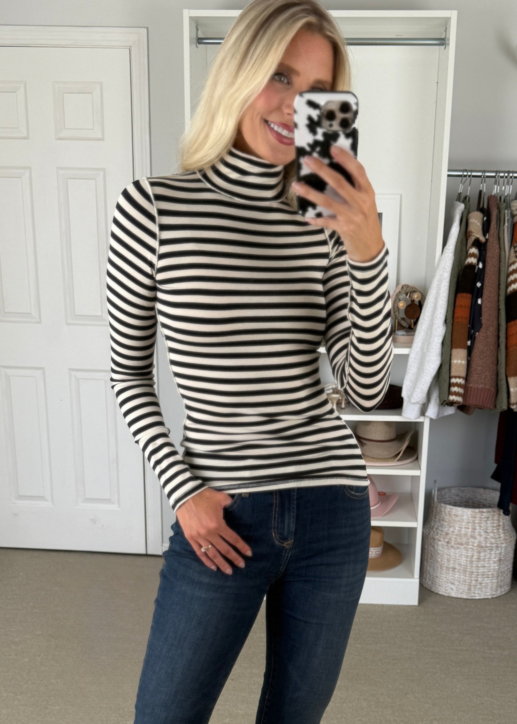 Edith Turtleneck Black