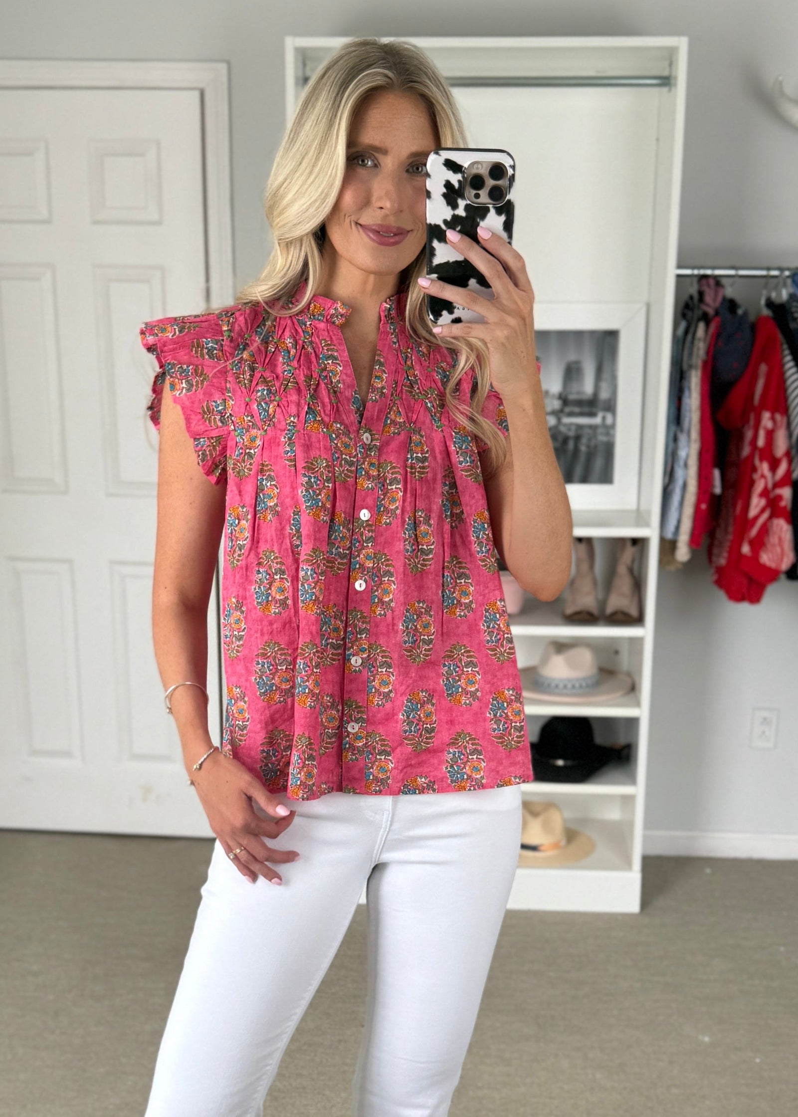 Zuri Blouse Pink