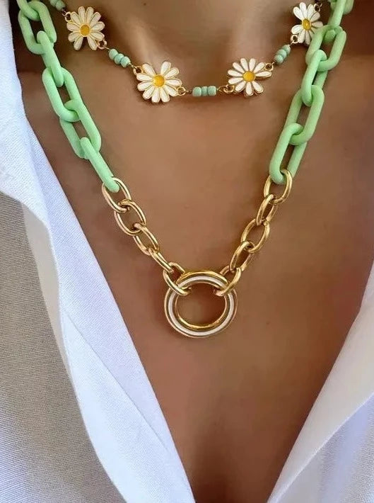 Limesicle Necklace