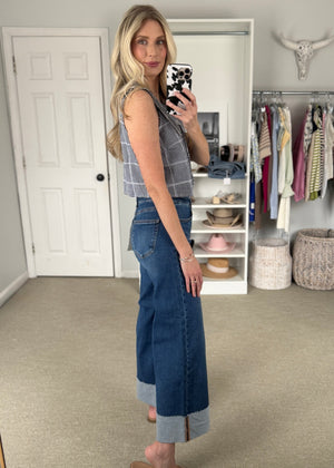 Paige Top Navy