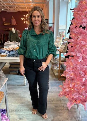 Winter Spruce Blouse