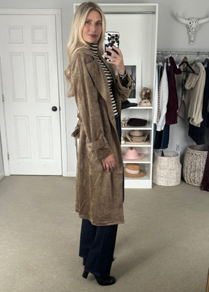 Stabler Suede Trench