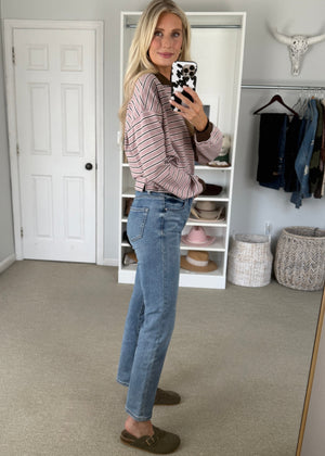 Oh Snap! Jeans Medium Wash