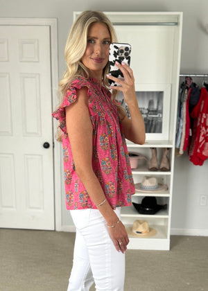 Zuri Blouse Pink