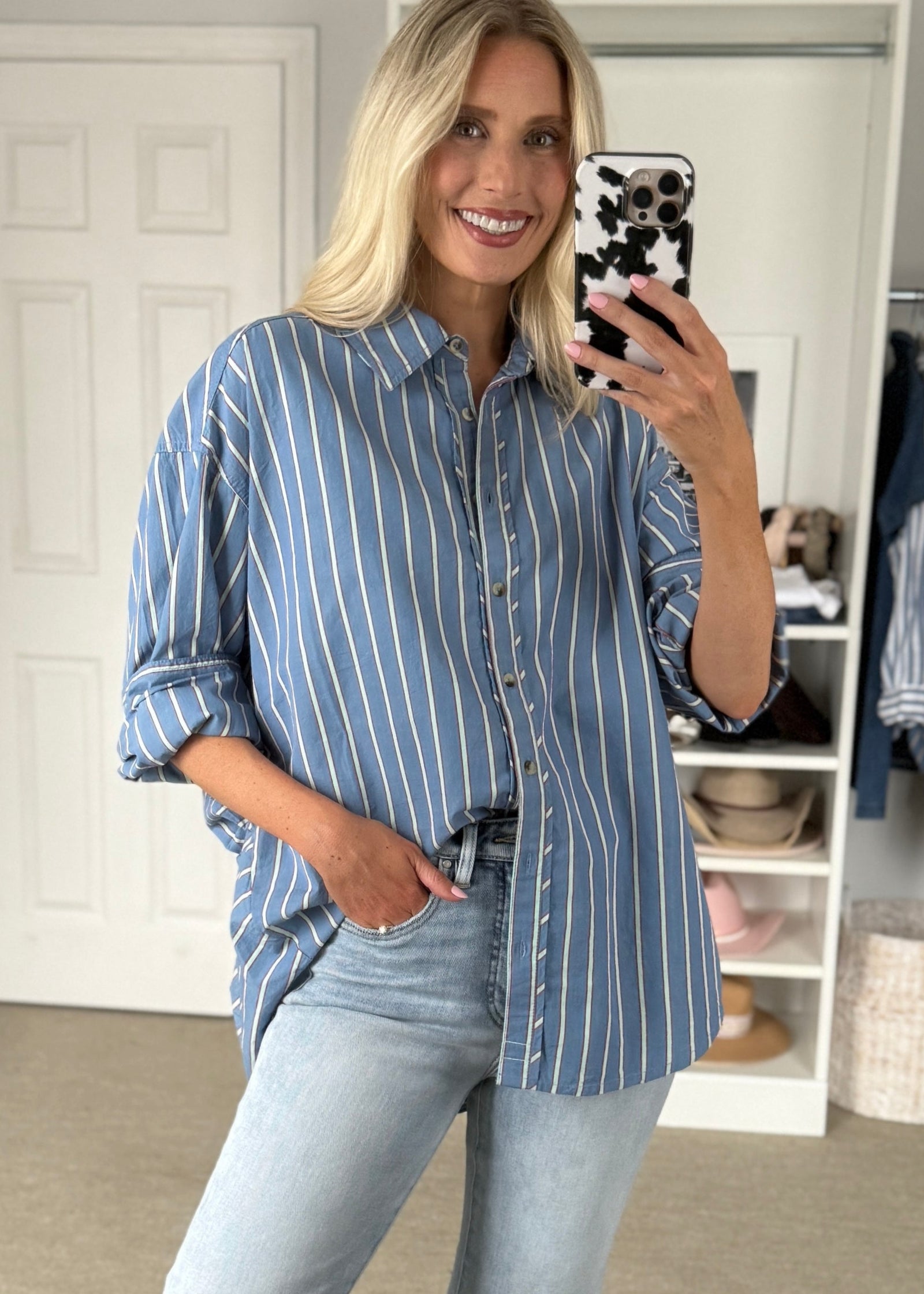 Striped Varsity Shirt