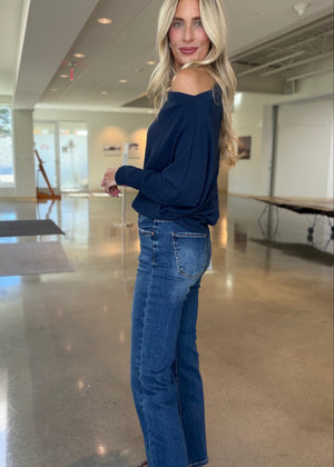 Imogene Top Navy