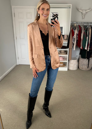 All That Shimmers Blazer