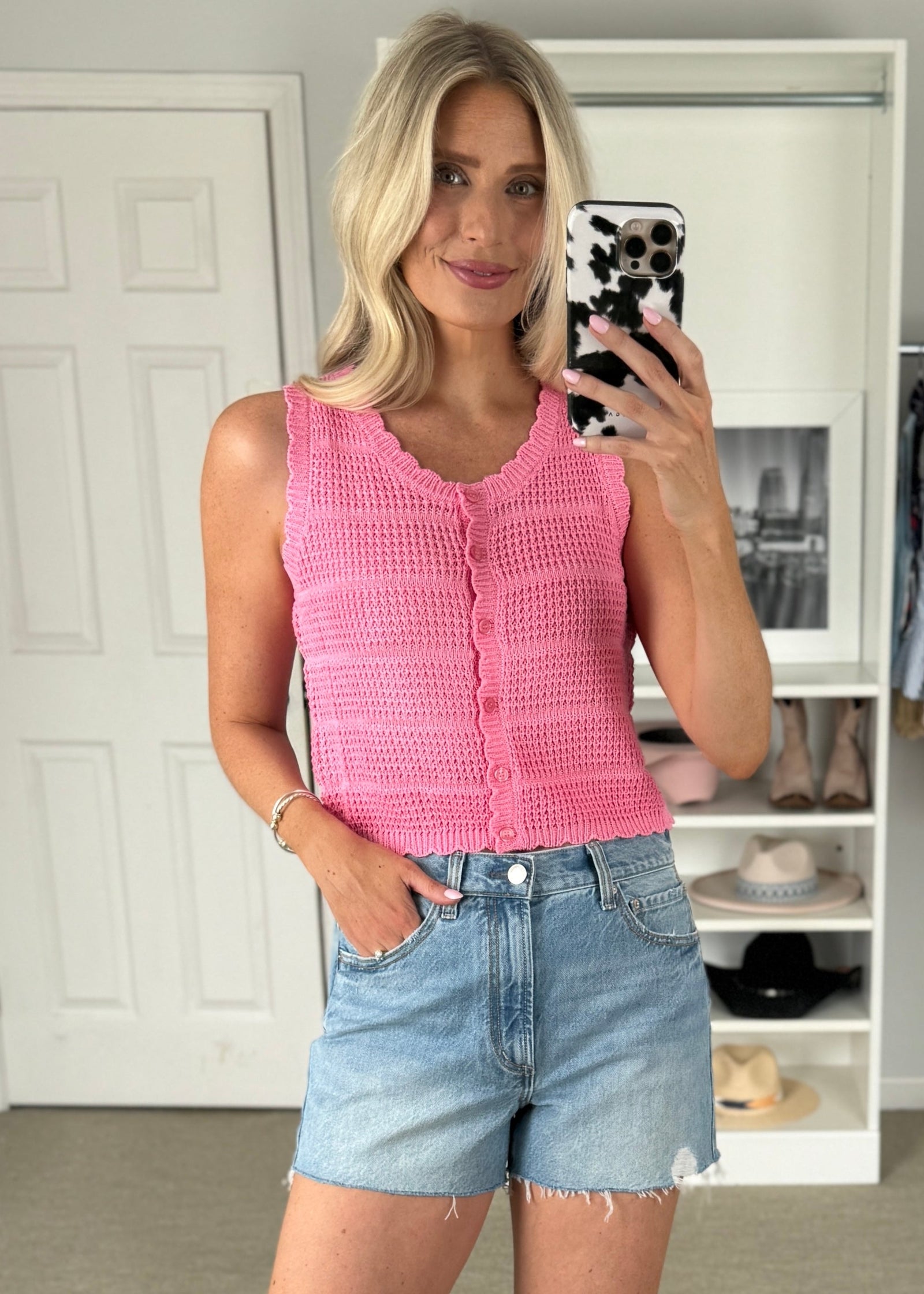 Sweets Shop Top Pink