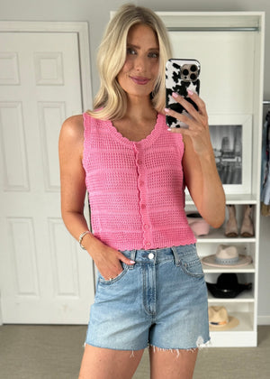 Sweets Shop Top Pink