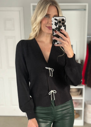 Carmen Cardigan Black