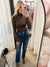 The Snappy Turtleneck Chocolate