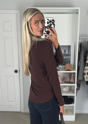 Mariette Top Chocolate