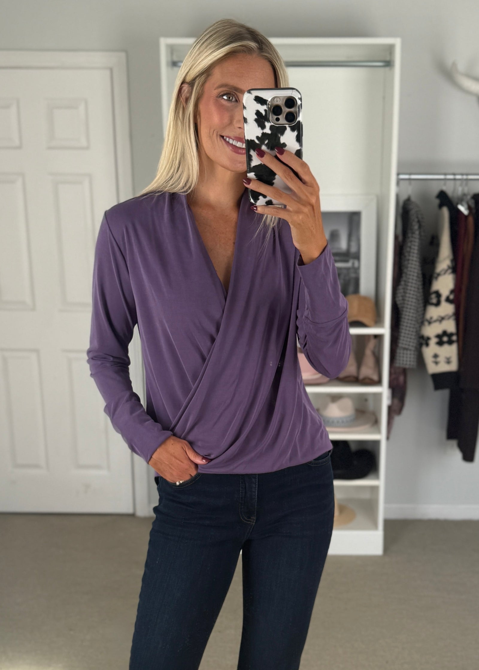 Mariette Top Plum