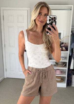Andie Cami White