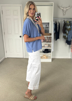Sia Top Light Blue