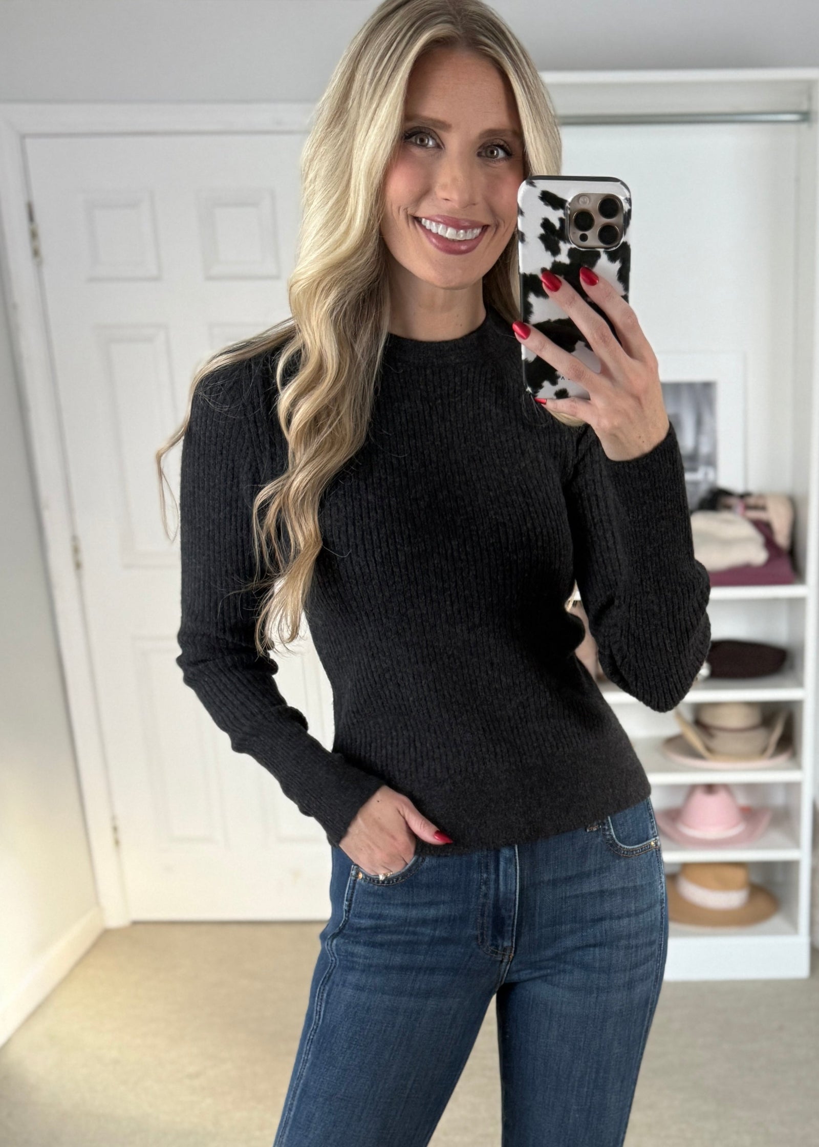 Saya Sweater Charcoal