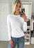 Brady Top White