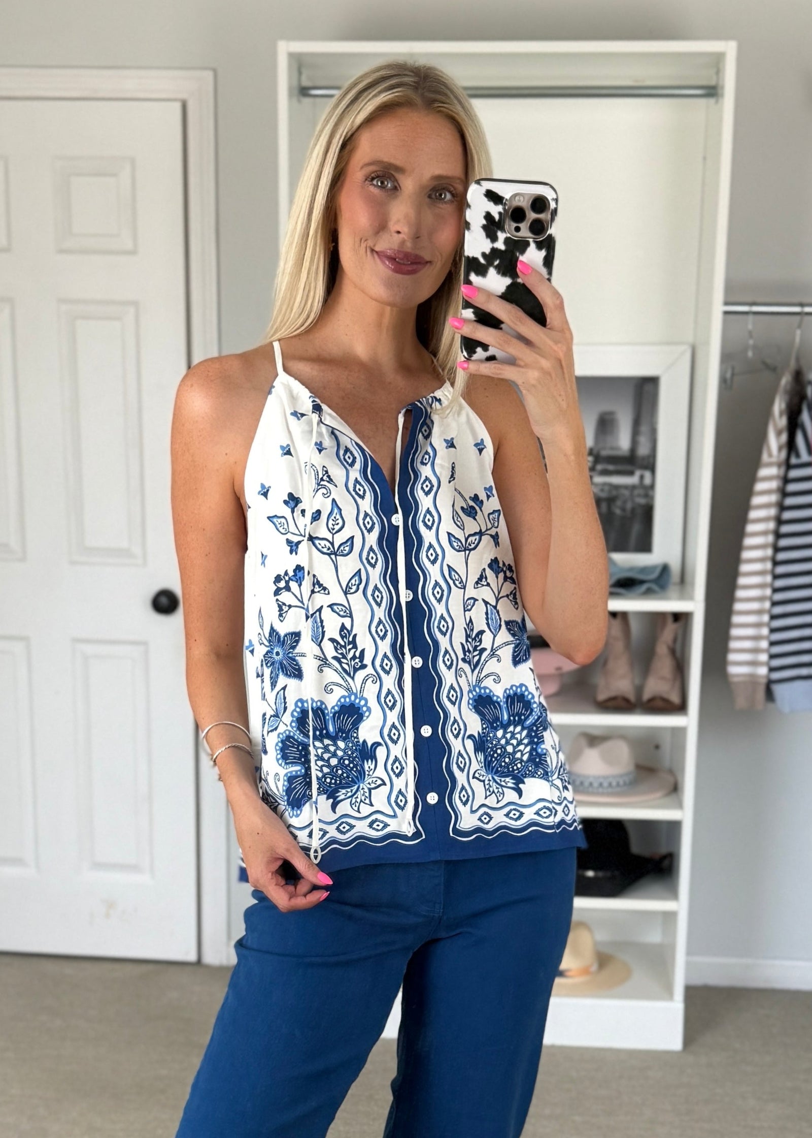 Majorca Top Blue