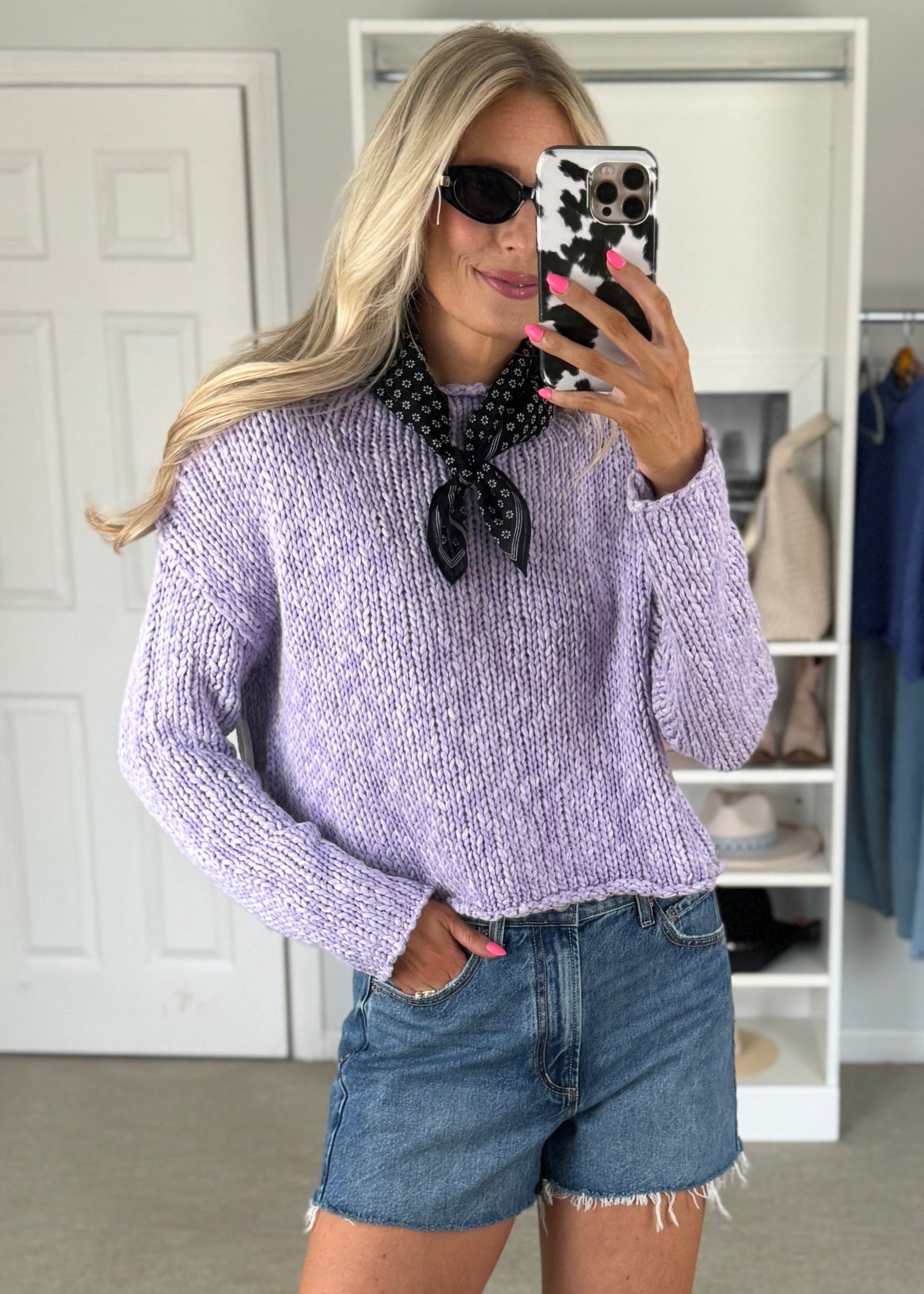 Opal Sweater Purple