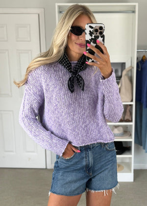 Opal Sweater Purple