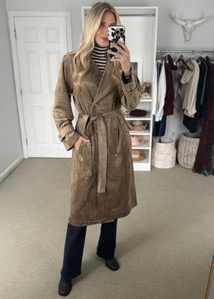 Stabler Suede Trench