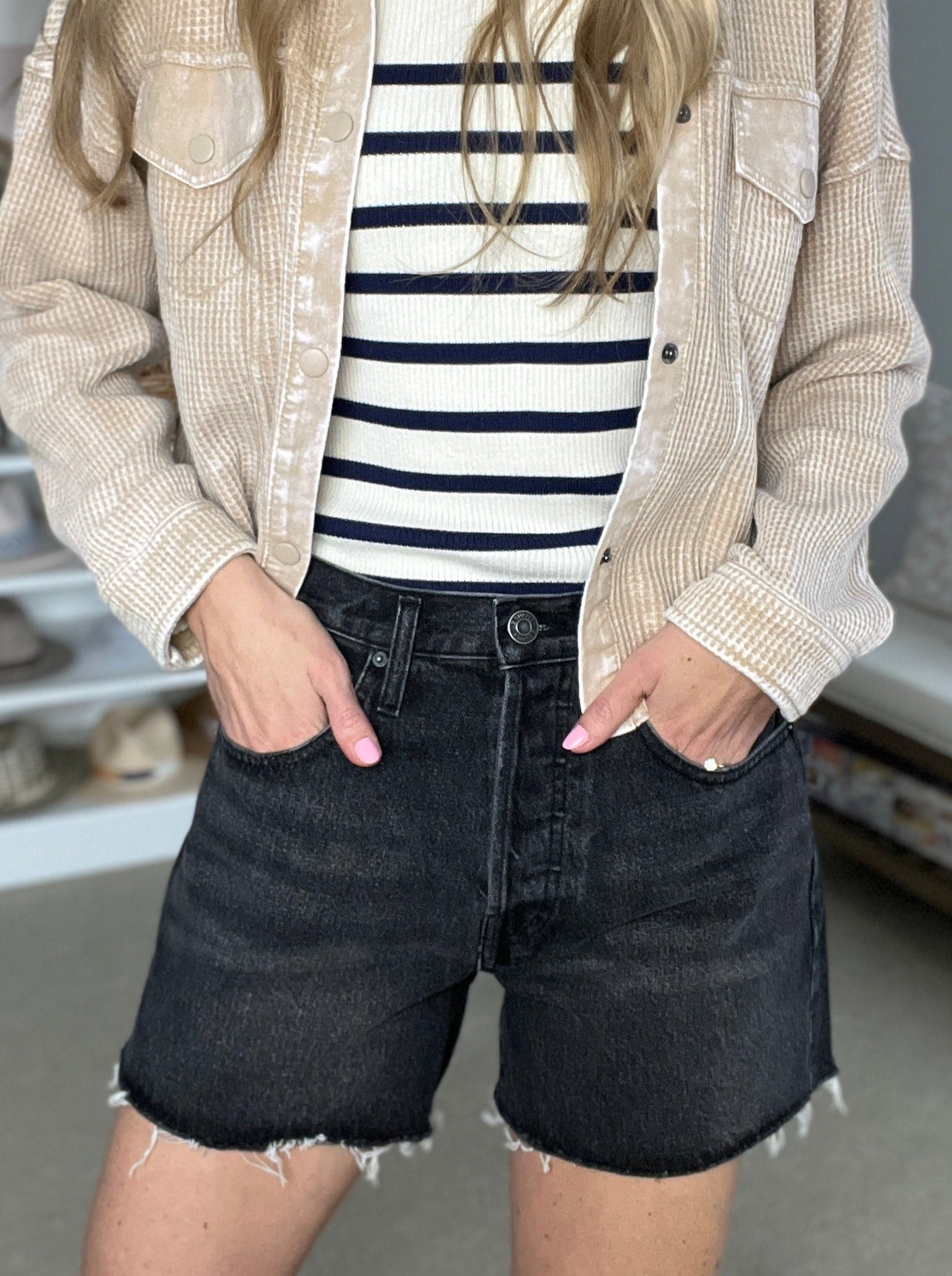 Beach Baby Shorts Black