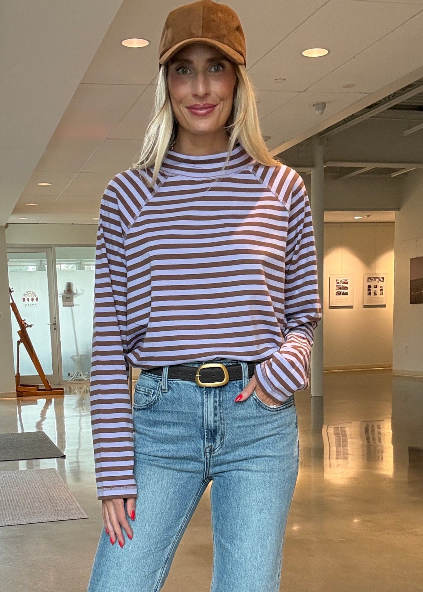 Ashley Top Purple
